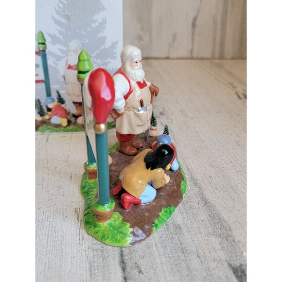 Dept 56 808877 NEW Santa comes to down, 2010 Snow village accessory Xmas - Picture 5 of 8